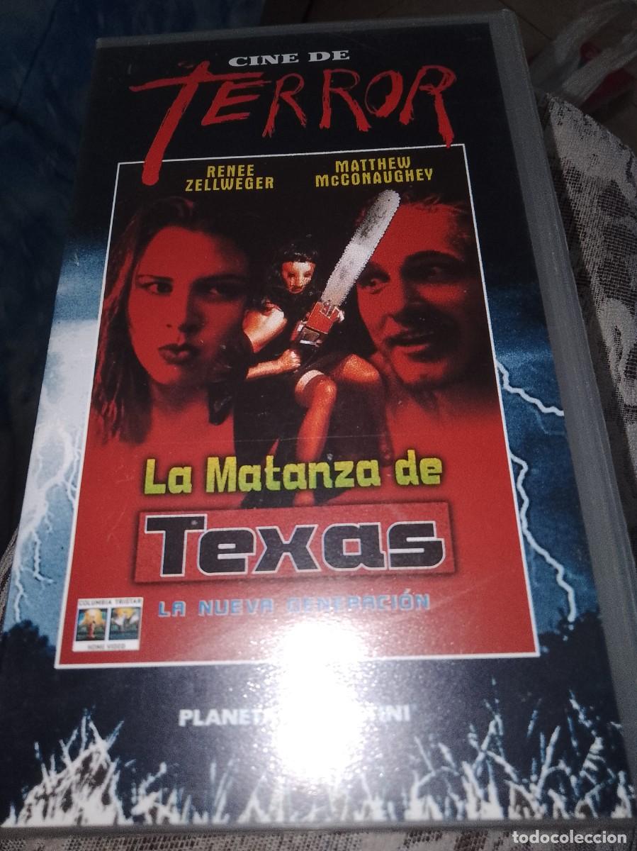 Cine: La matanza de Texas vhs