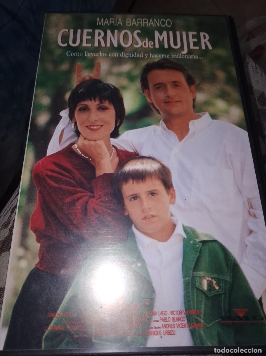 Cine: Cuernos de mujer vhs caja grande rrareza