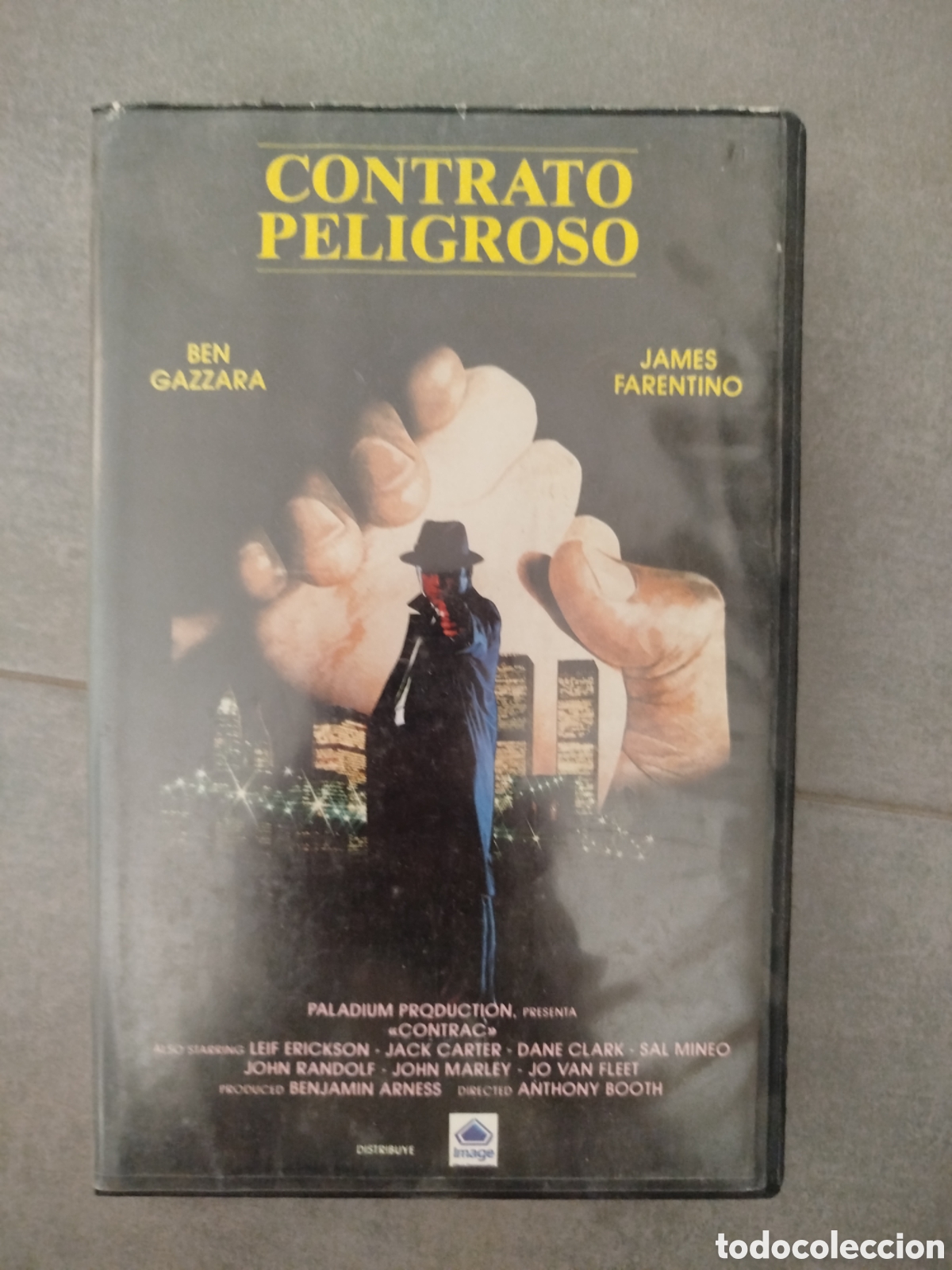 Cine: CONTRATO PELIGROSO VHS