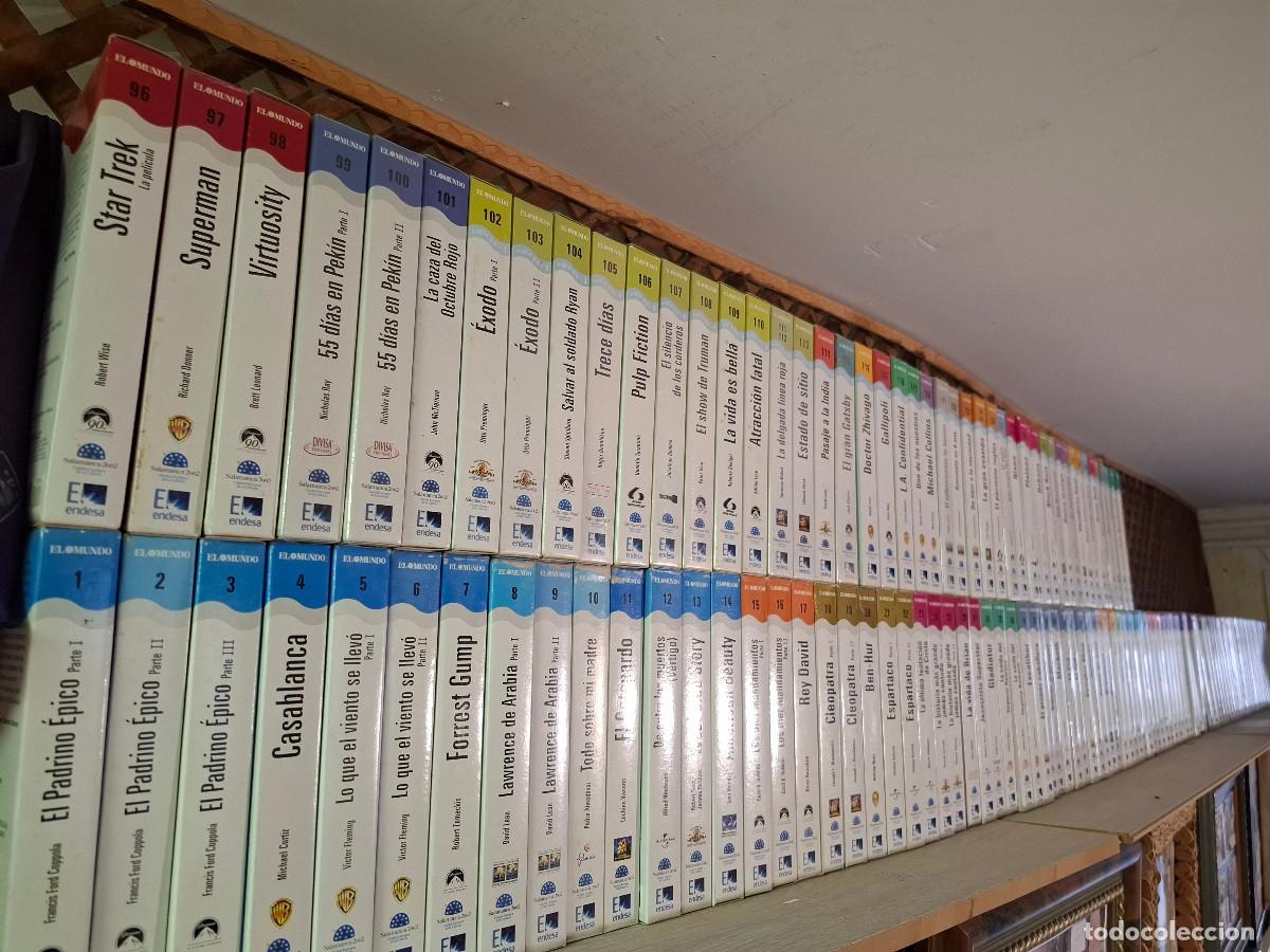 Cine: Colecci&oacute;n completa 142 VHS &rdquo;El Siglo XX a trav&eacute;s del Cine&rdquo; - Diario El Mundo (Salamanca 2002)
