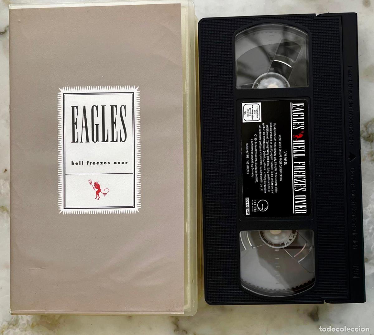Cine: EAGLES. HELLFREEZES OVER. VHS 1994