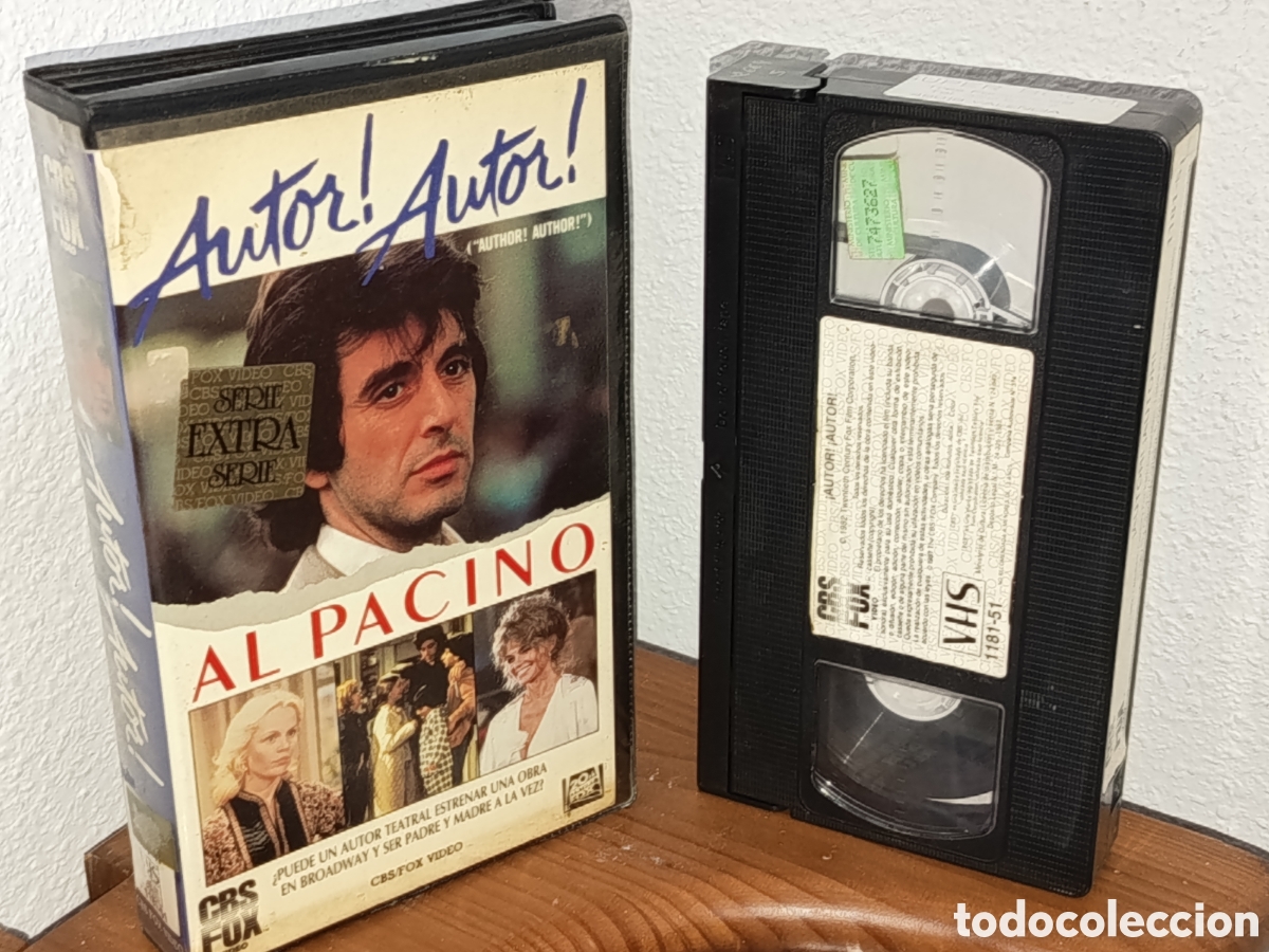 Cine: Autor autor. Al pacino. Pel&iacute;cula VHS