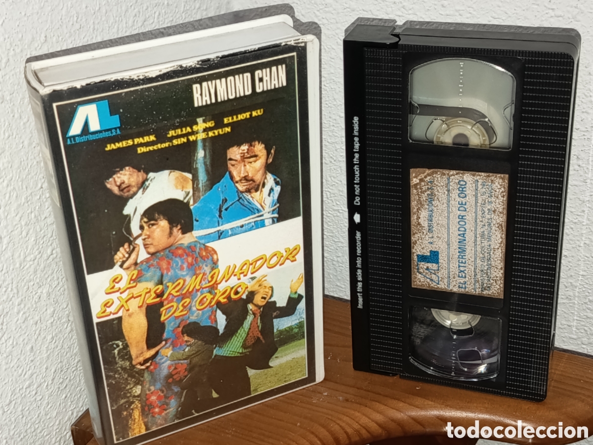 Cine: El exterminador de oro. Pel&iacute;cula VHS