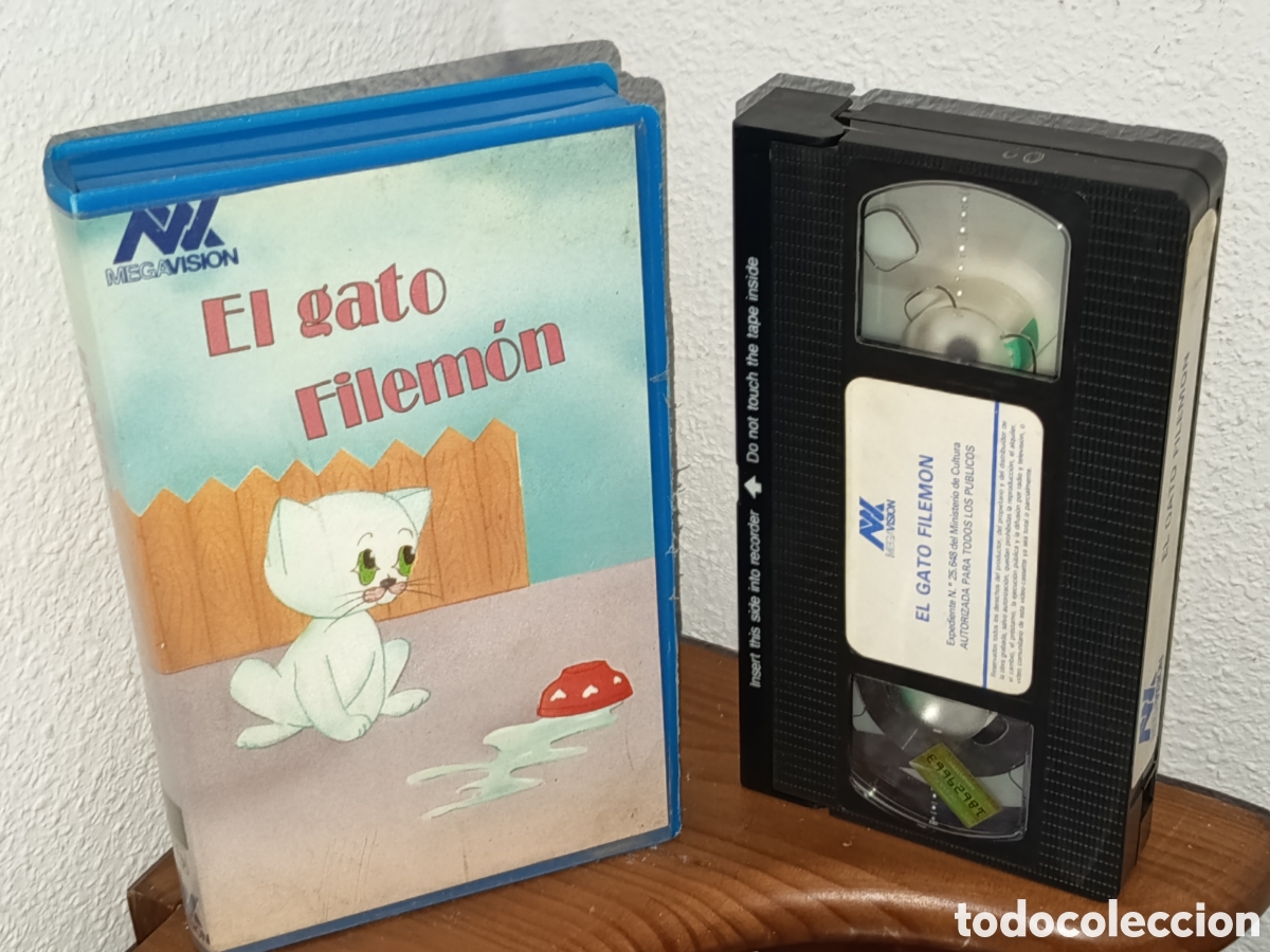 Cine: El gato Filem&oacute;n. Pel&iacute;cula VHS