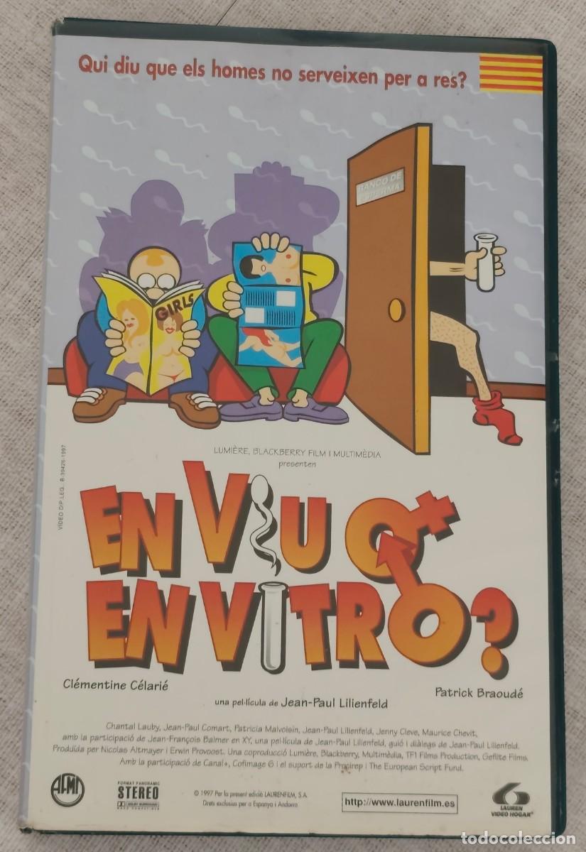 Cine: CINTA VHS: EN VIU O EN VITRO? - DIR: JEAN-PAUL LILIENFELD (INT: CL&Eacute;MENTINE C&Eacute;LARI&Eacute; / PATRICK BRAOUD&Eacute;