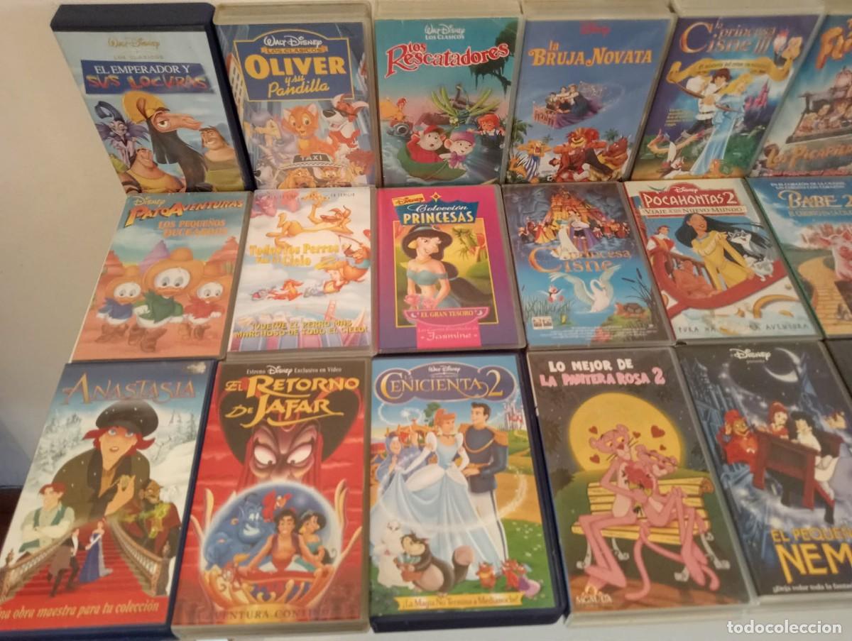 Cine: Lote de 25 cintas de VHS en buen estado.