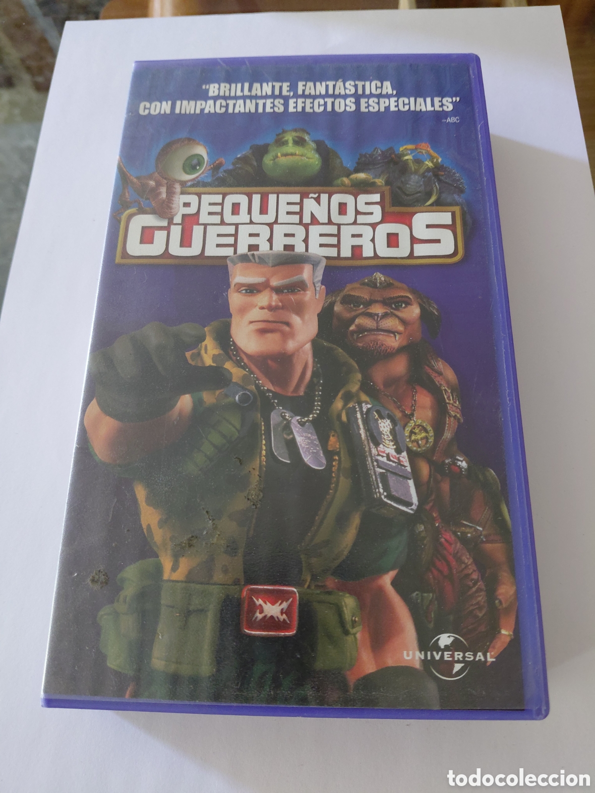 Cine: Cinta vhs peque&ntilde;os guerreros