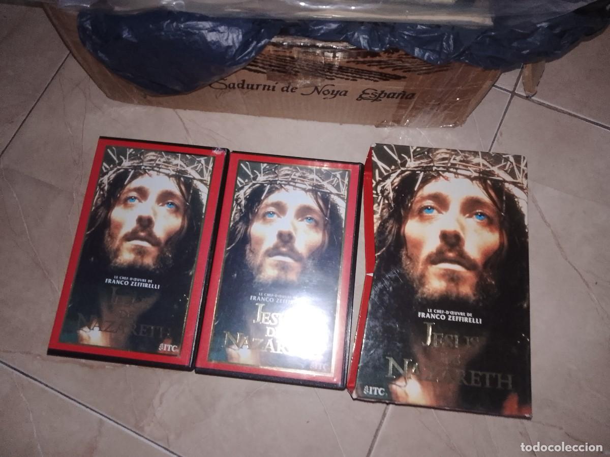 Cine: Jes&uacute;s de Nazaret vhs otro idioma 2 vhs &uacute;nica
