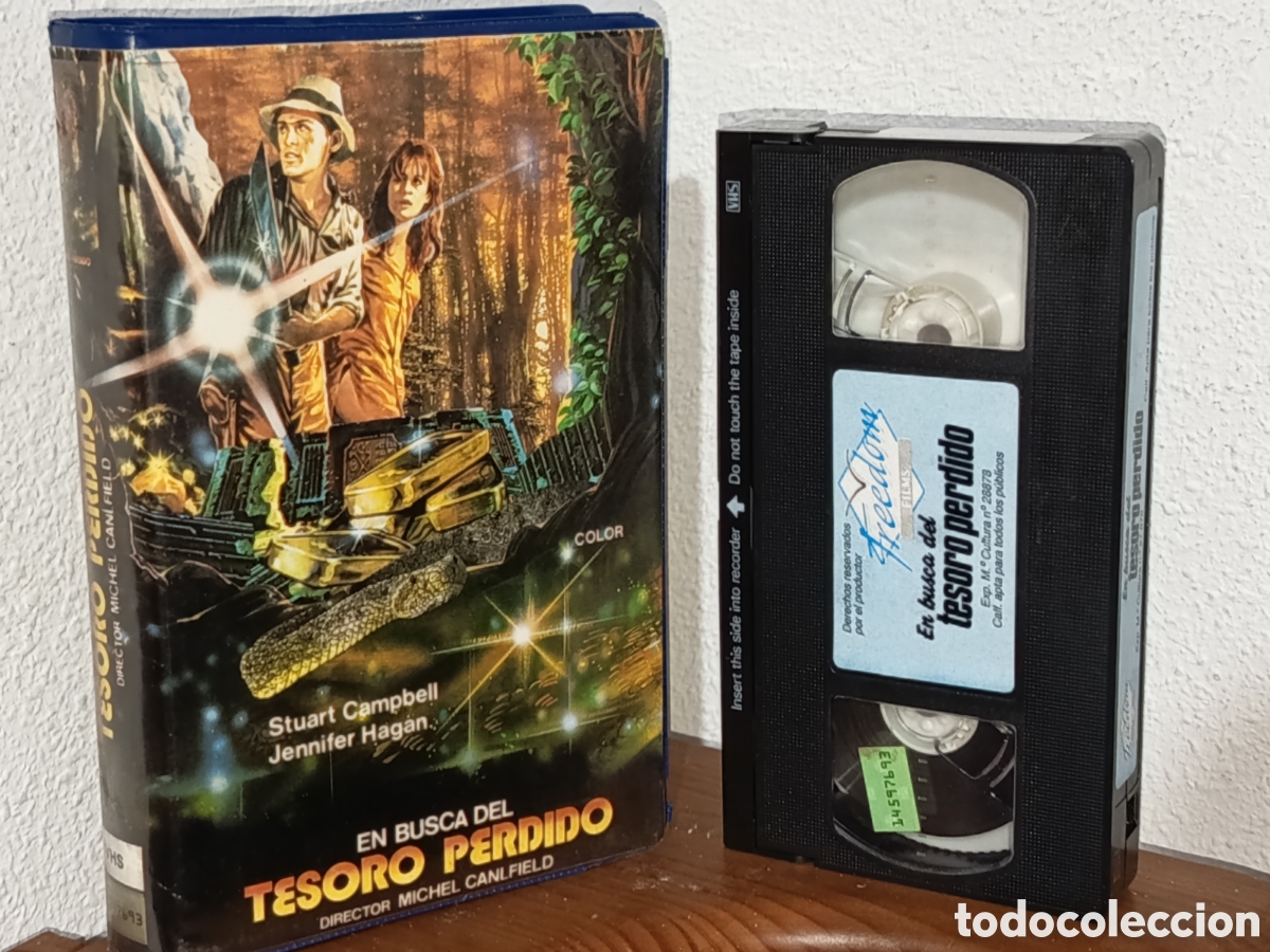 Cine: En busca del tesoro perdido. Pel&iacute;cula VHS