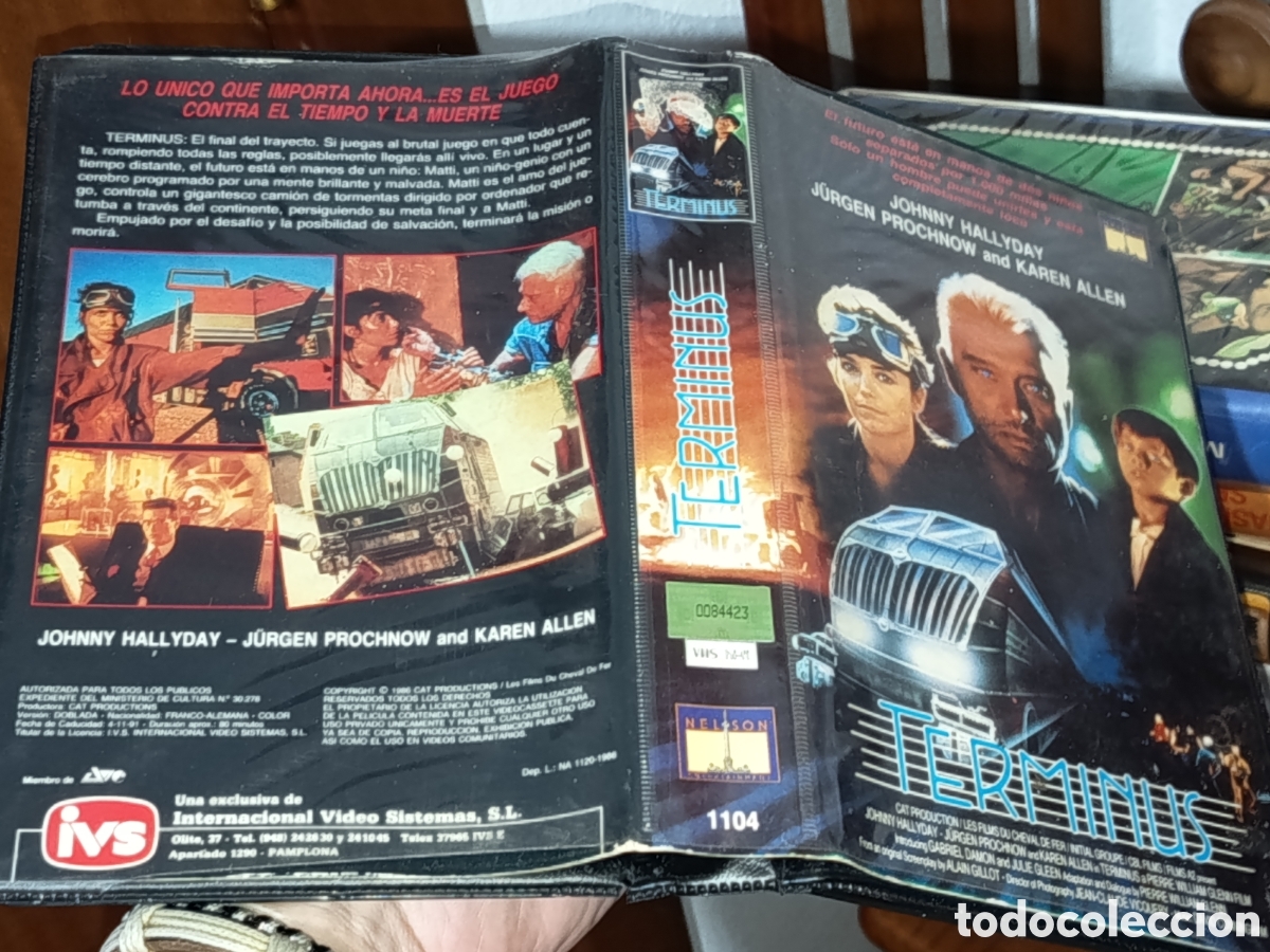 Cine: T&eacute;rminus. Pel&iacute;cula VHS - Foto 2