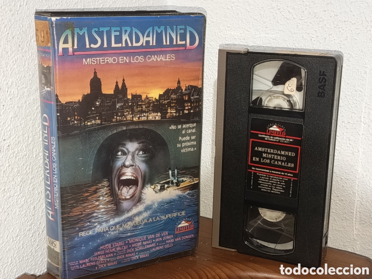 Cine: &Aacute;msterdamned, misterio en los canales. Pel&iacute;cula VHS