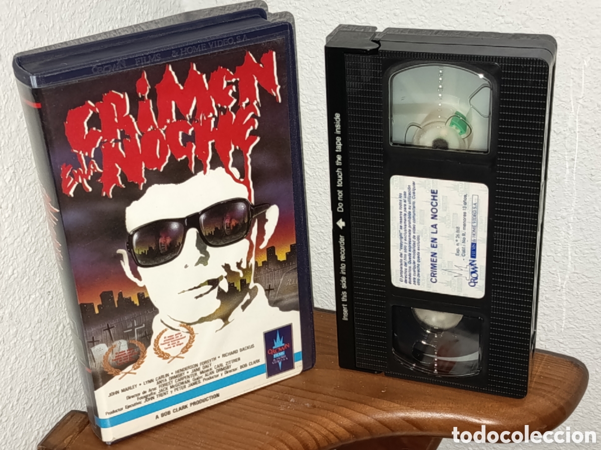 Cine: Crimen en la noche. Pel&iacute;cula VHS