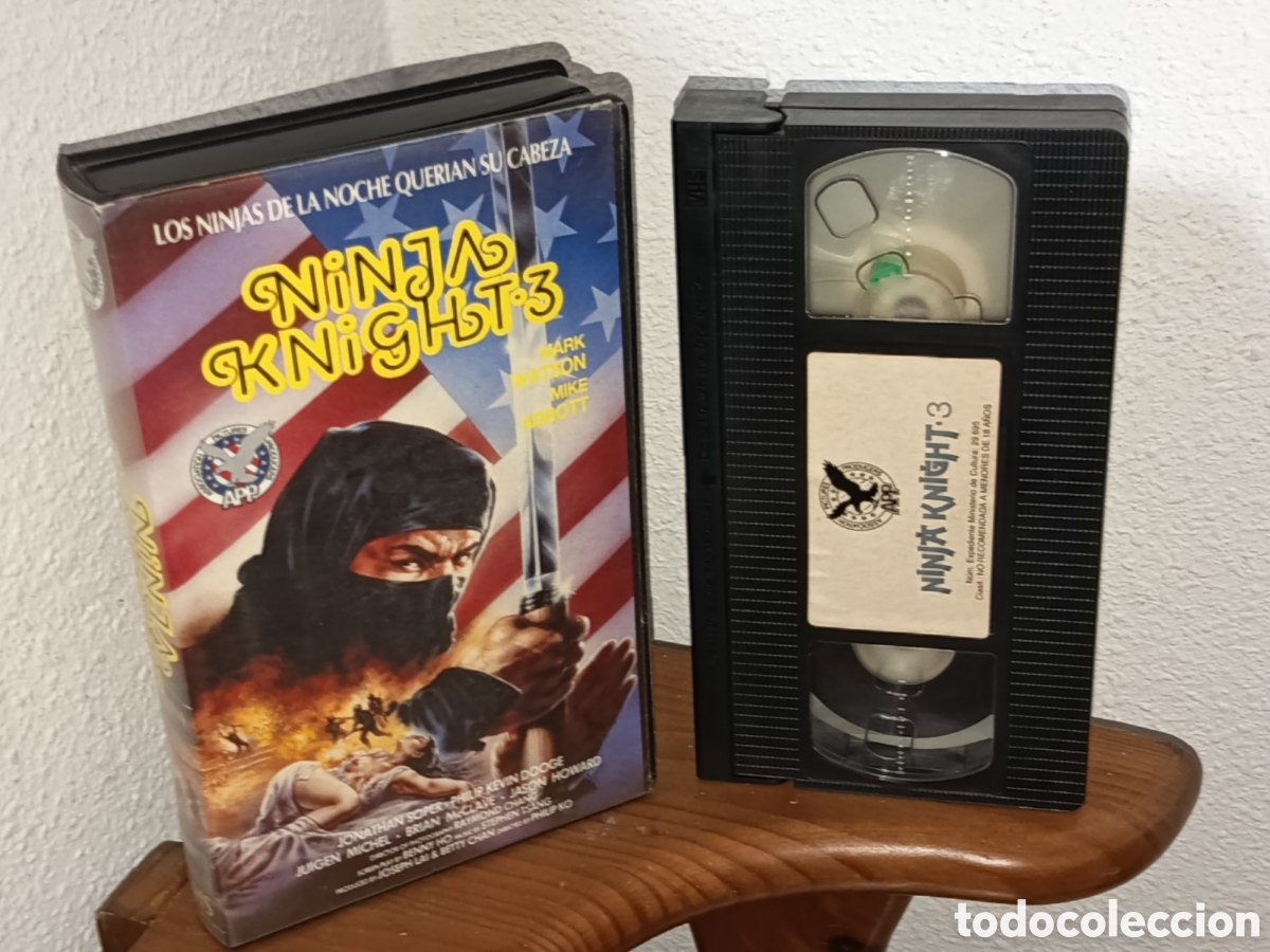 Cine: Ninja Knight 3. Pel&iacute;cula VHS