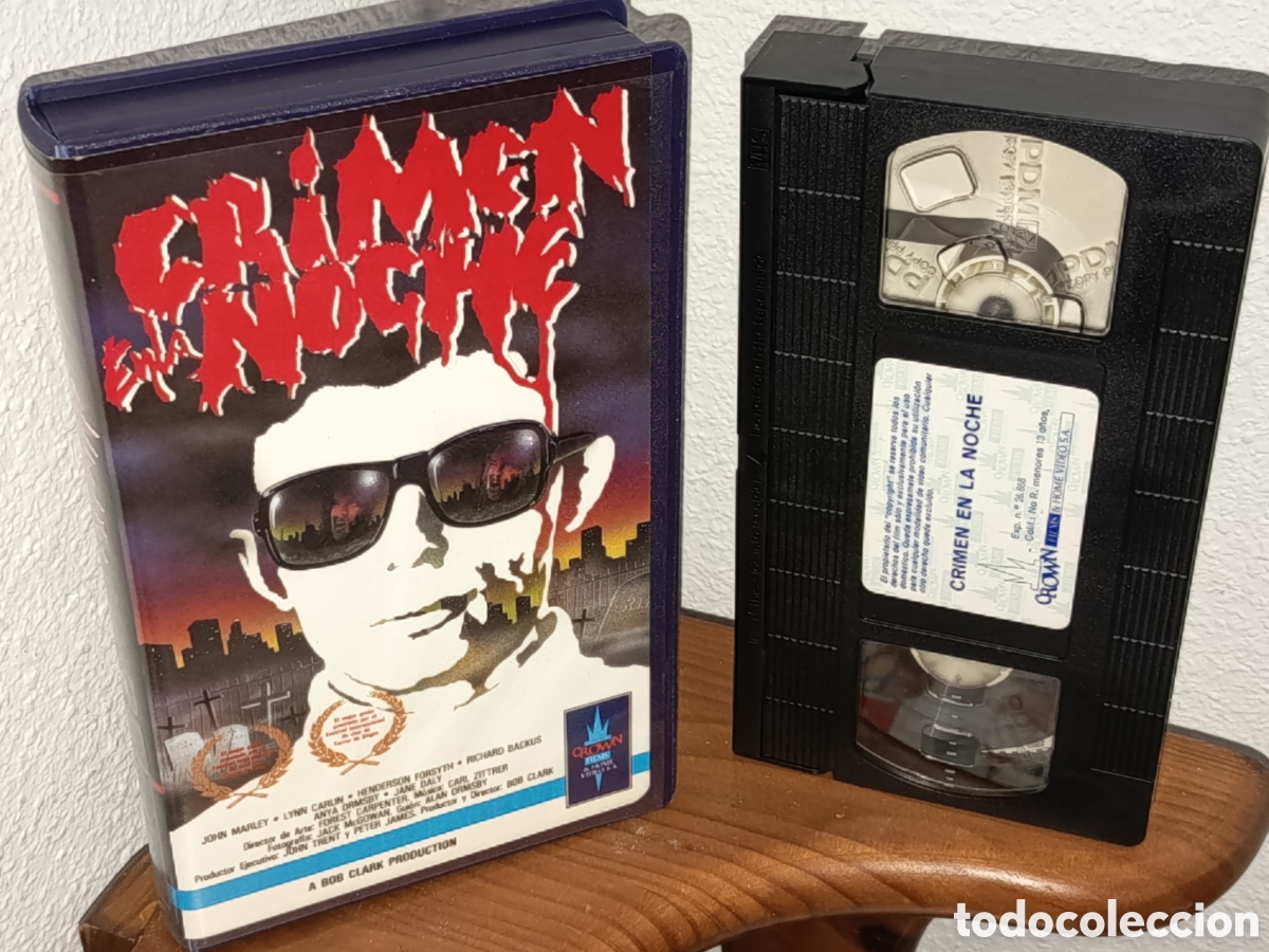 Cine: Crimen en la noche. Pel&iacute;cula VHS
