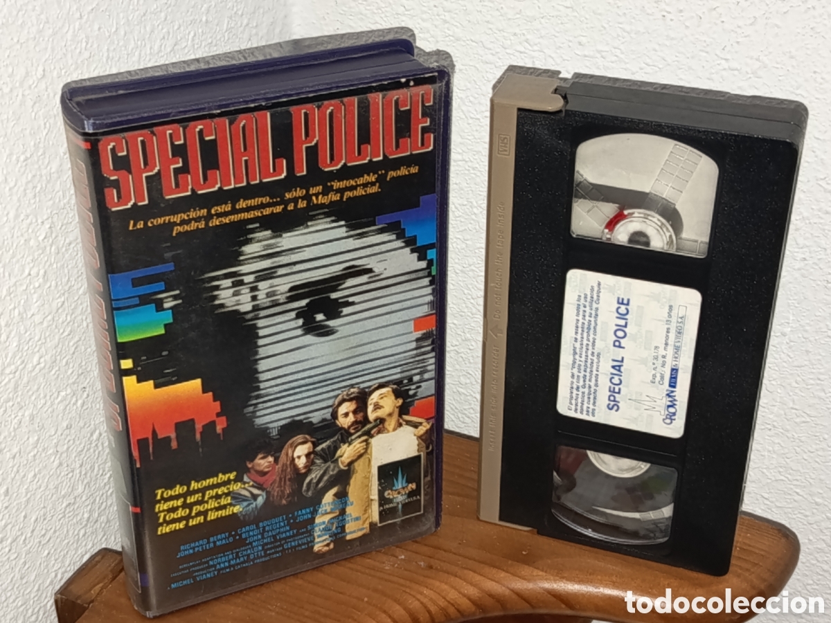 Cine: Special police. Pel&iacute;cula VHS