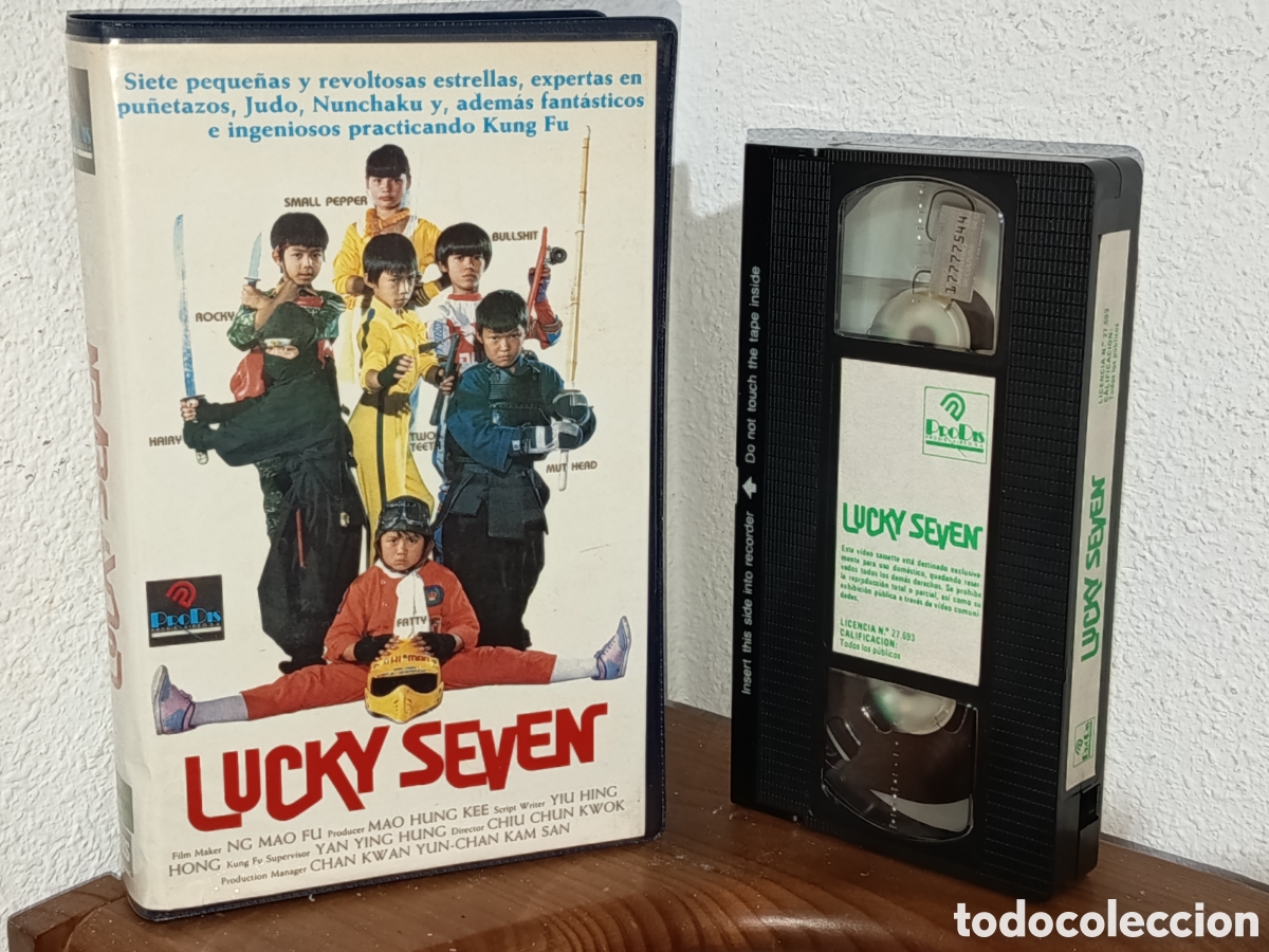 Cine: Lucky Seven. Pel&iacute;cula VHS