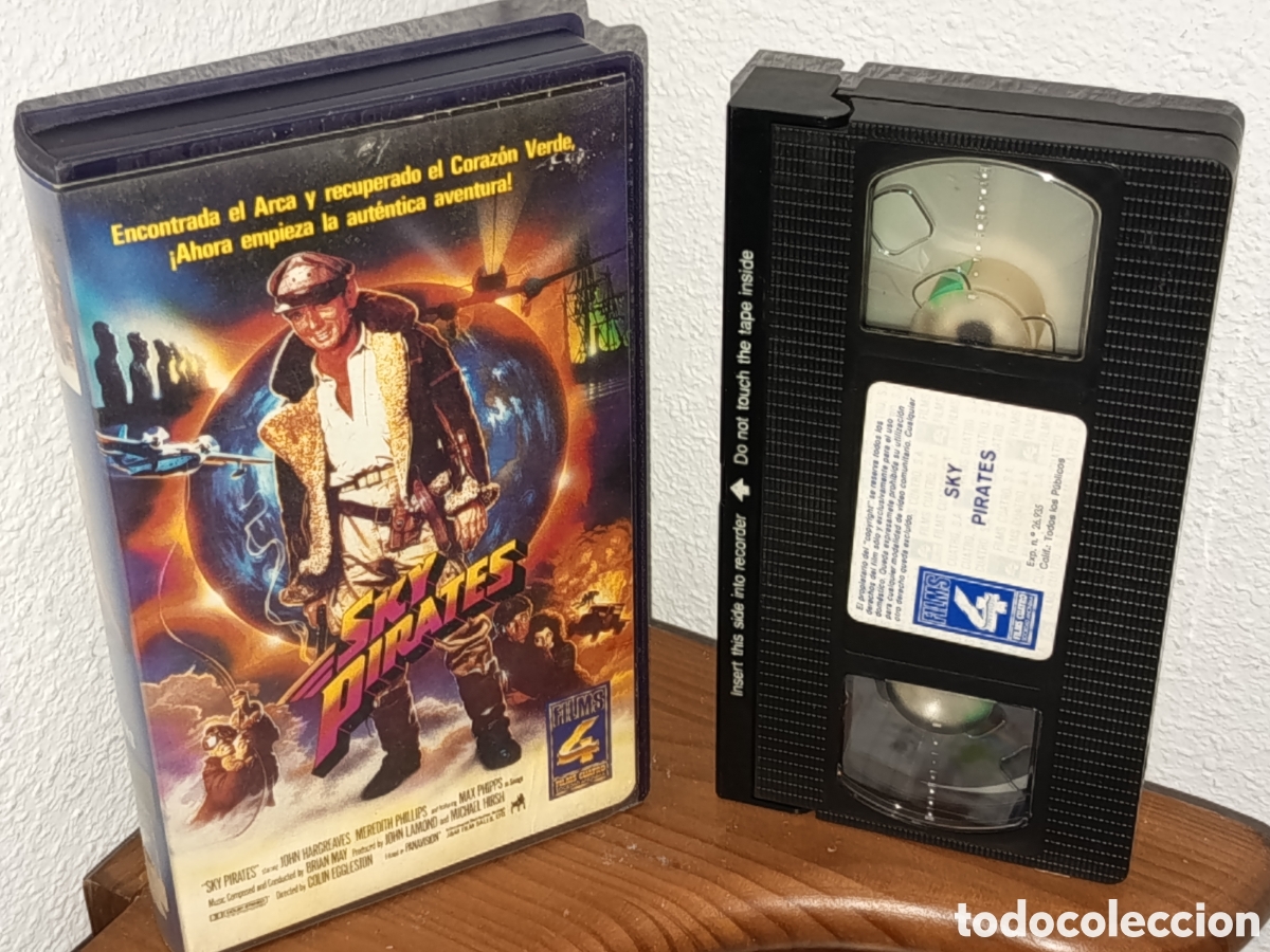 Cine: Sky pirates mm pel&iacute;cula VHS