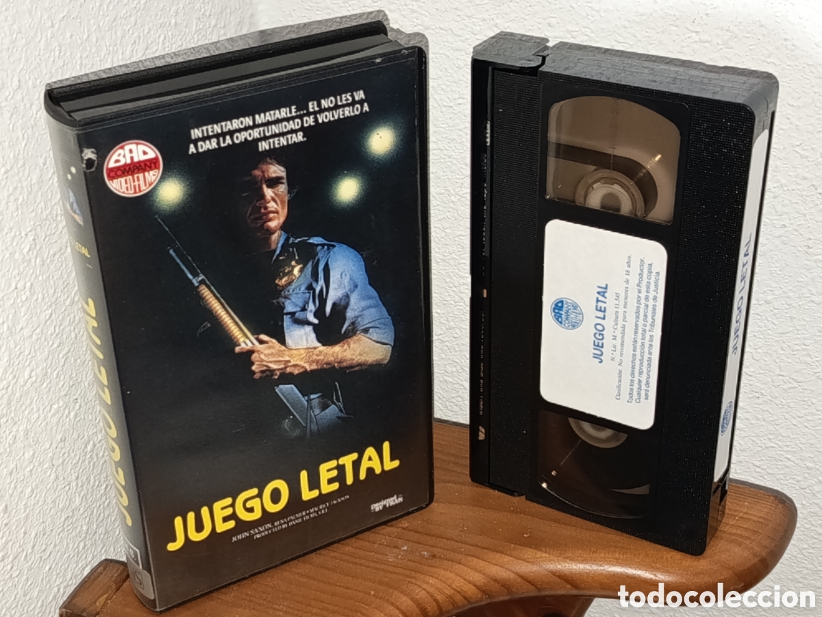 Cine: Juego letal. Pel&iacute;cula VHS