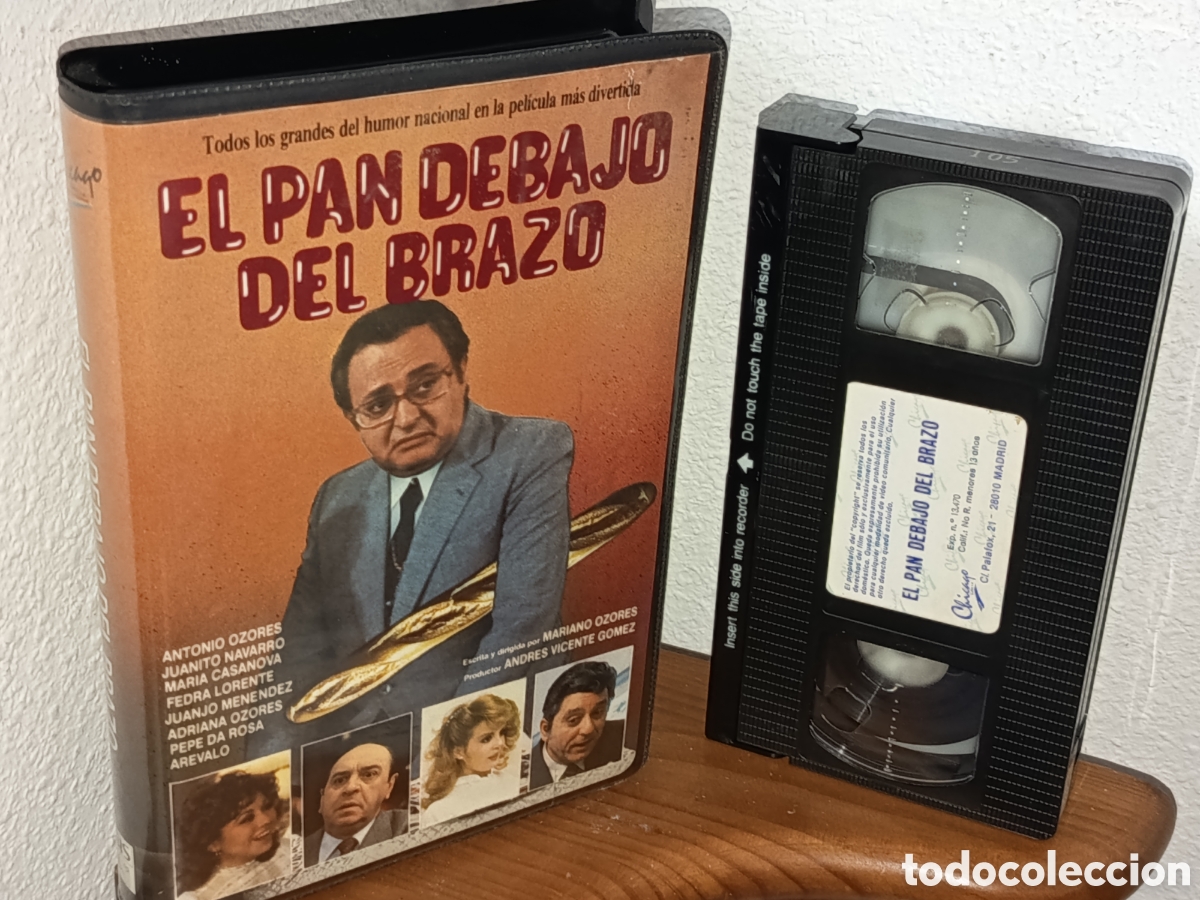 Cine: El pan debajo del brazo. Pel&iacute;cula VHS