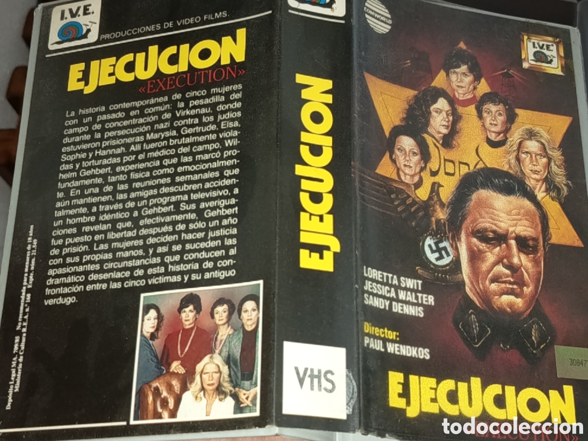 Cine: Ejecuci&oacute;n. Pel&iacute;cula VHS - Foto 2