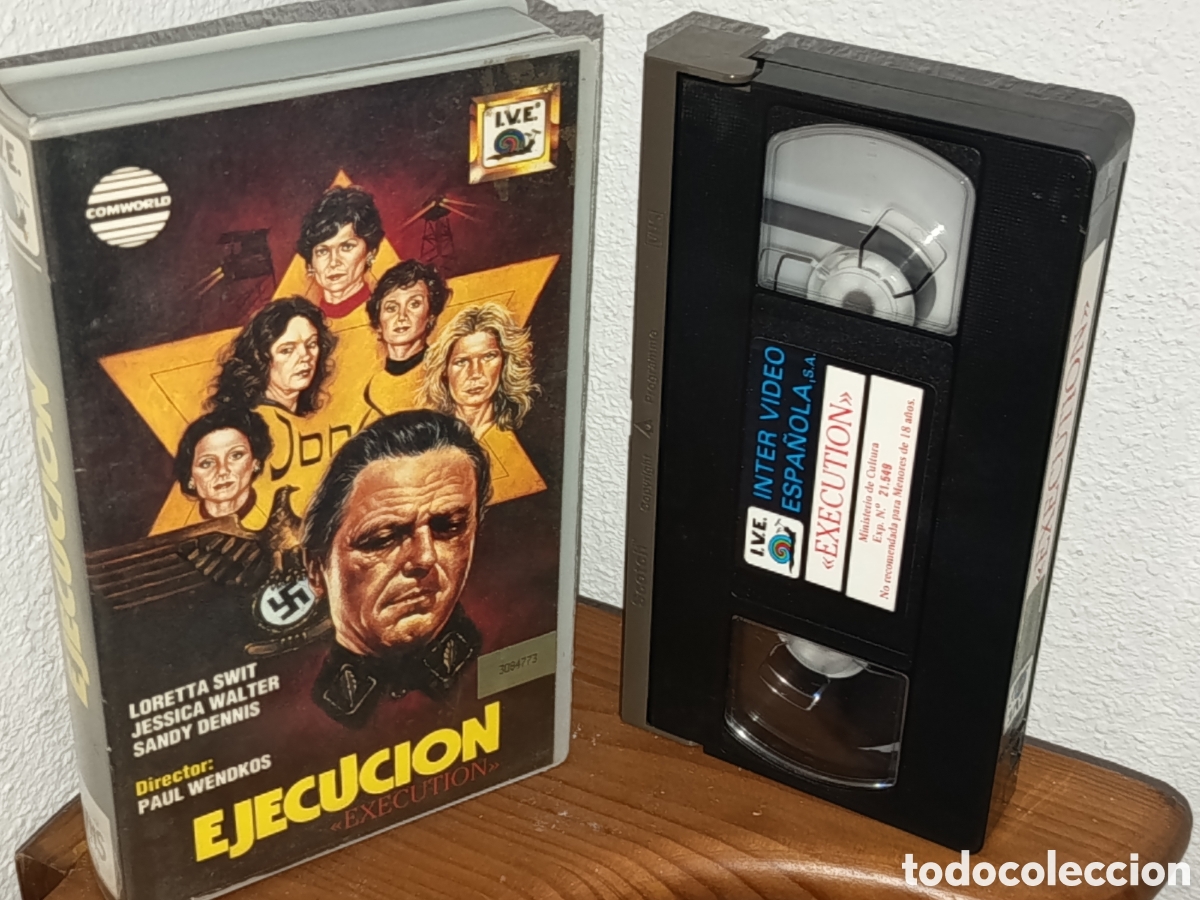 Cine: Ejecuci&oacute;n. Pel&iacute;cula VHS
