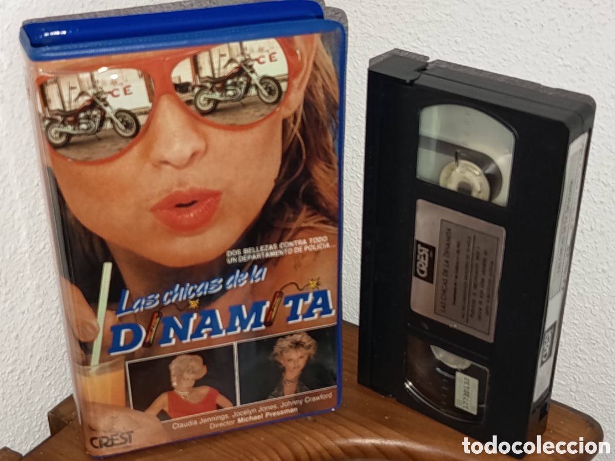 Cine: Las chicas de la dinamita. Pel&iacute;cula VHS