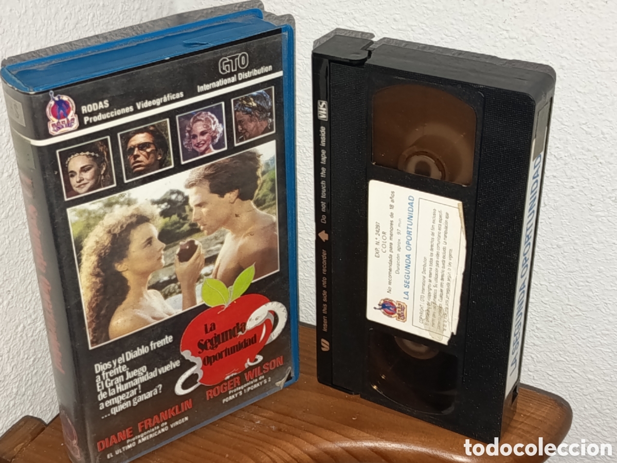 Cine: La segunda oportunidad. Pel&iacute;cula VHS