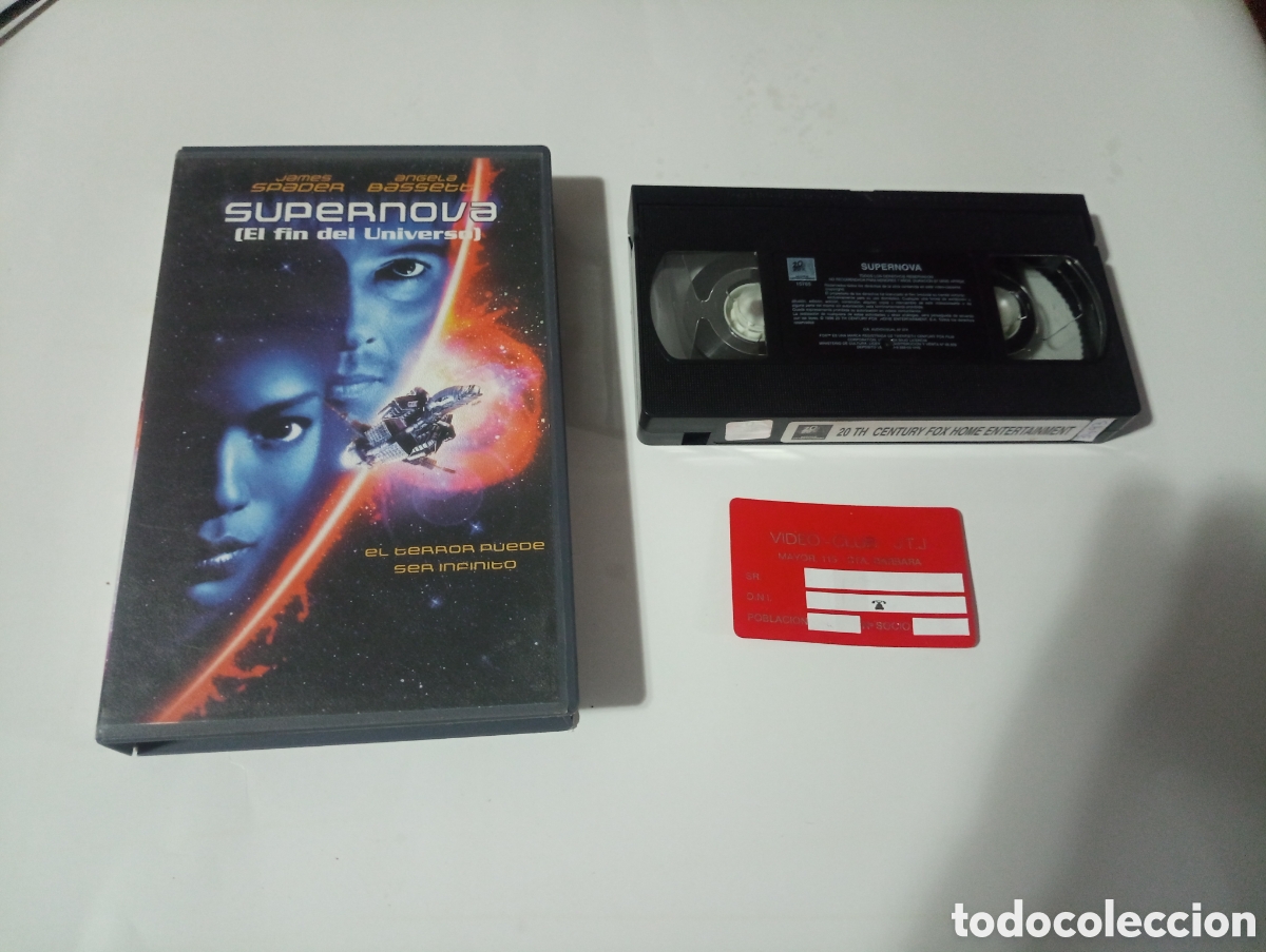 Cine: VHS SUPERNOVA EL FIN DEL UNIVERSO JAMES SPADER ANGELA BASSETT