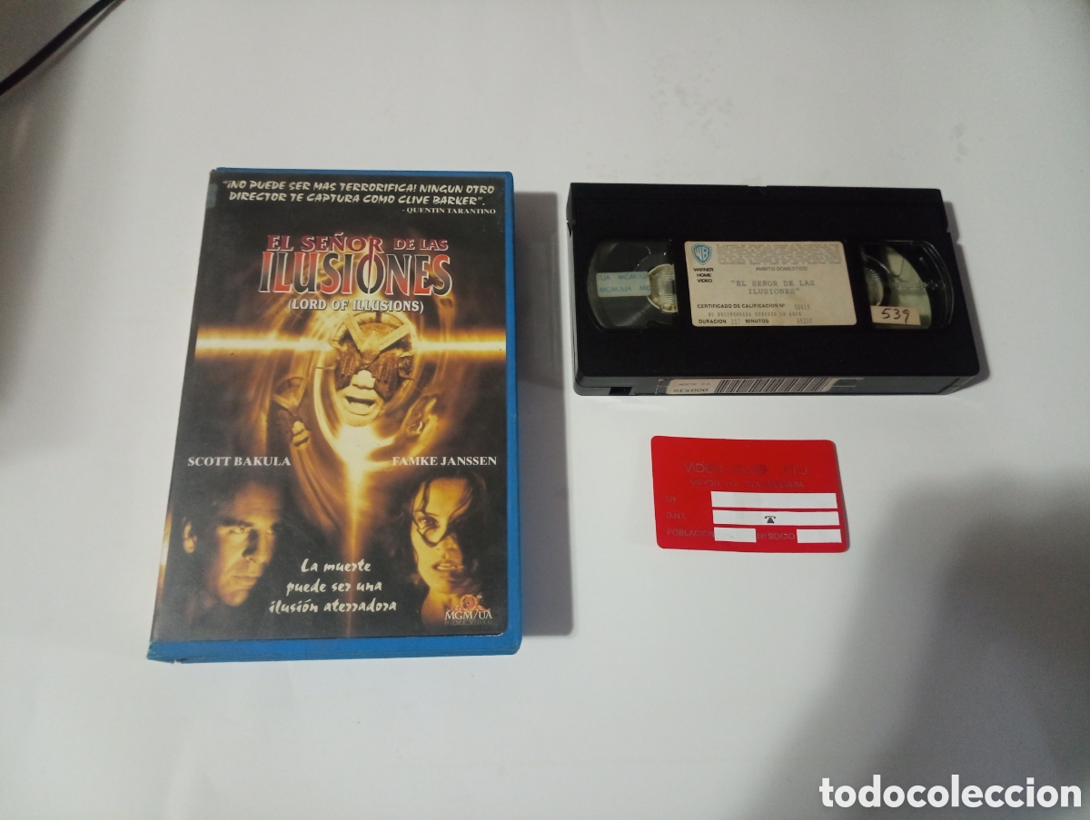 Cine: VHS EL SE&Ntilde;OR DE LAS ILUSIONES