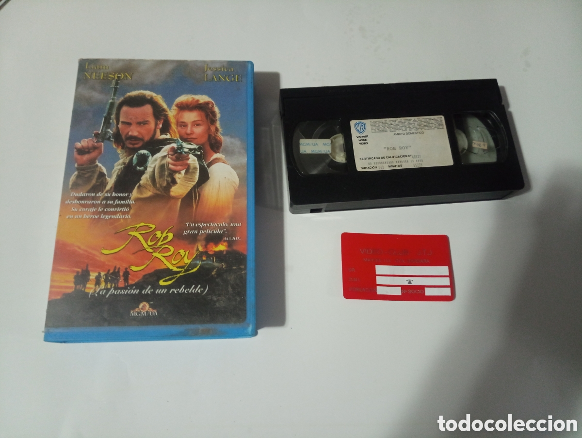 Cine: VHS ROB ROY LIAM NEESON