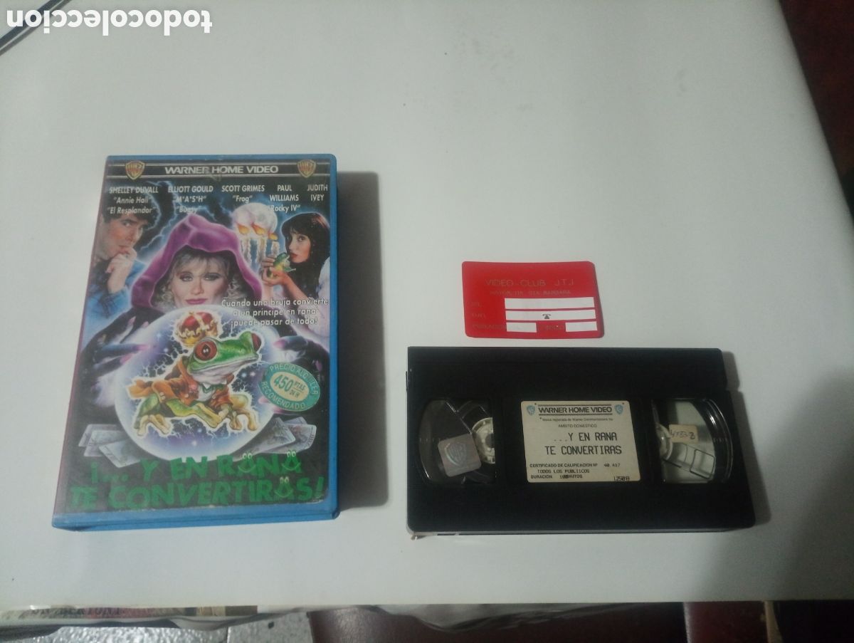 Cine: VHS Y EN RANA TE CONVERTIRAS