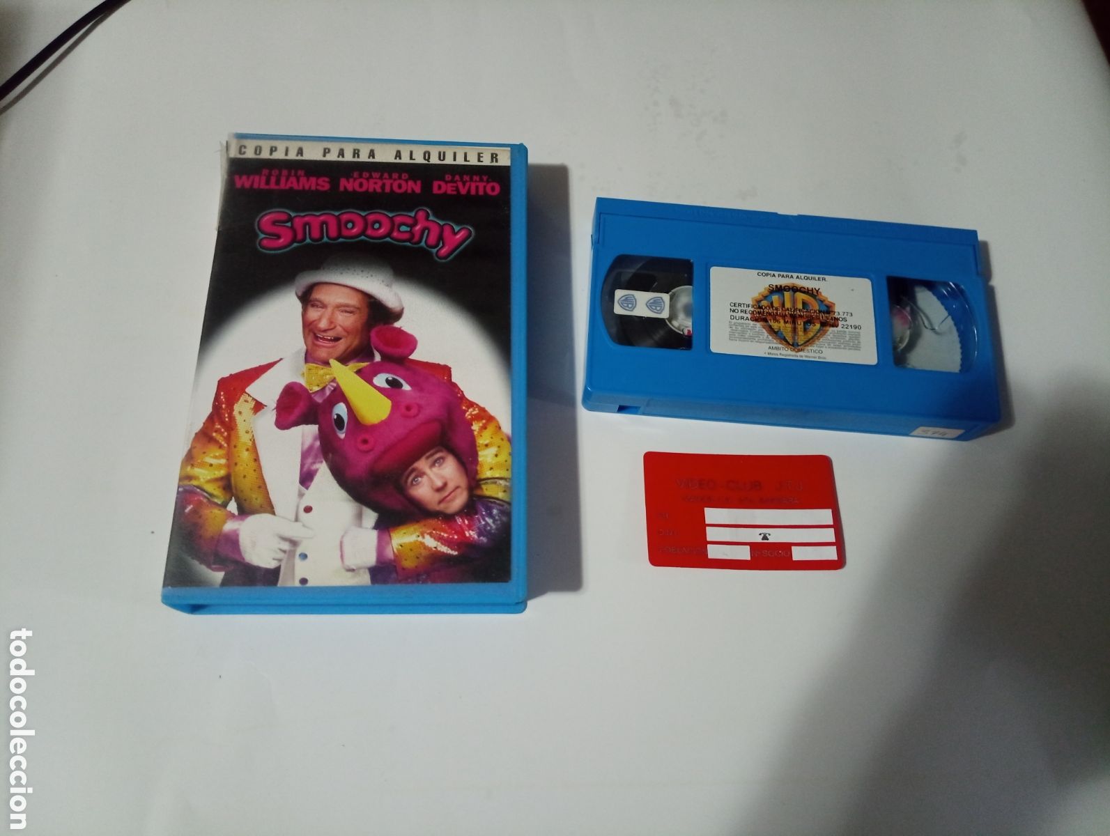 Cine: VHS SMOOCHY ROBIN WILLIAMS