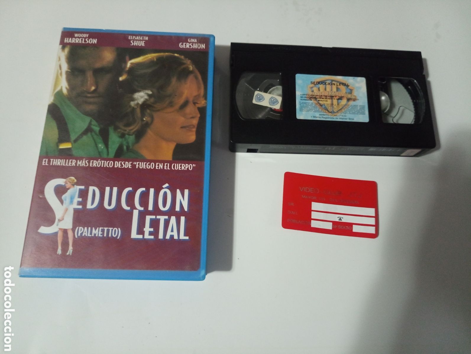Cine: VHS SEDUCCION LETAL WOODY HARRELSON