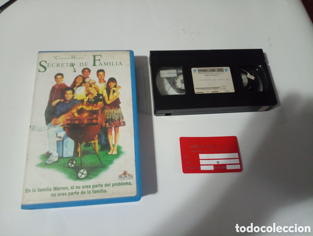 Cine: VHS SECRETO DE FAMILIA