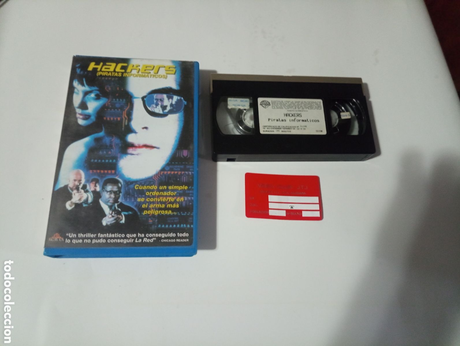 Cine: VHS HACKERS - PIRATAS INFORMATICOS