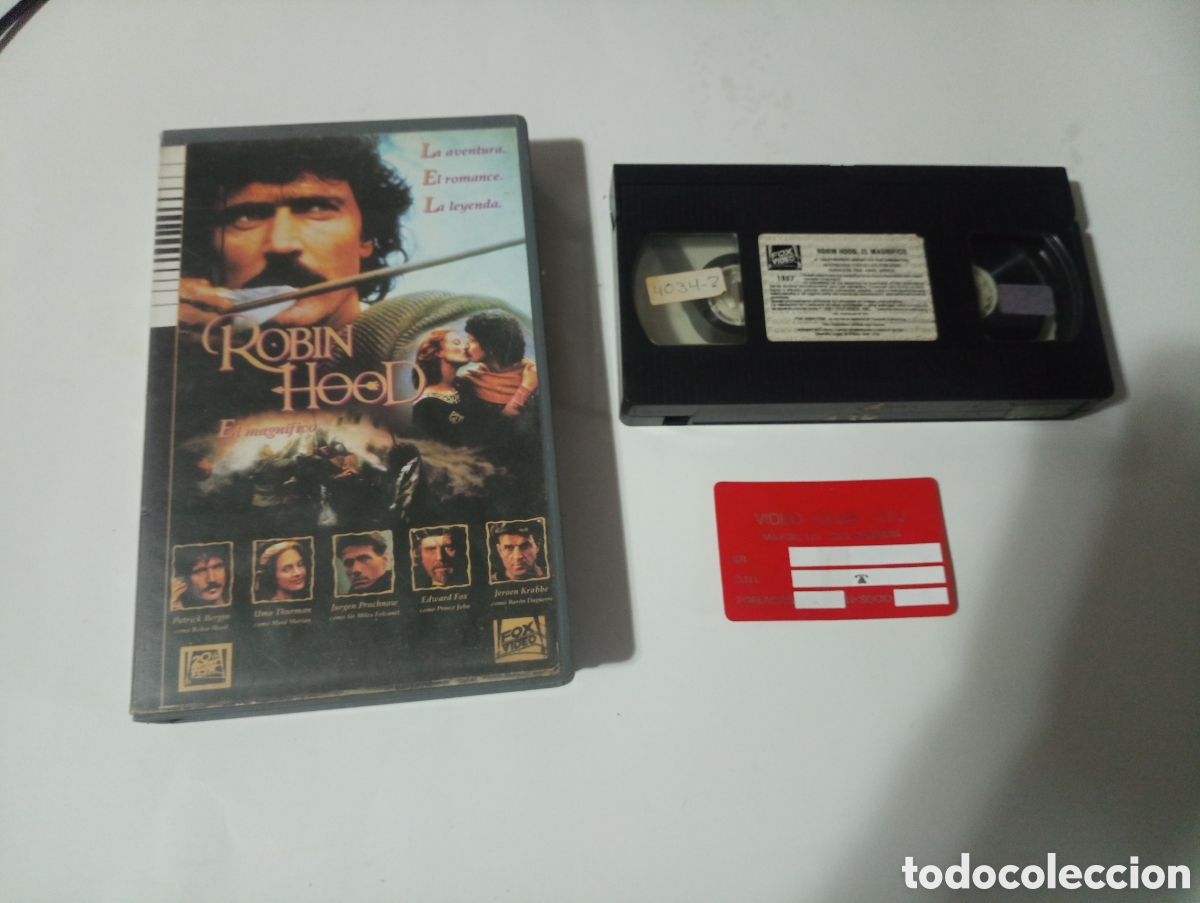 Cine: VHS ROBIN HOOD EL MAGNIFICO