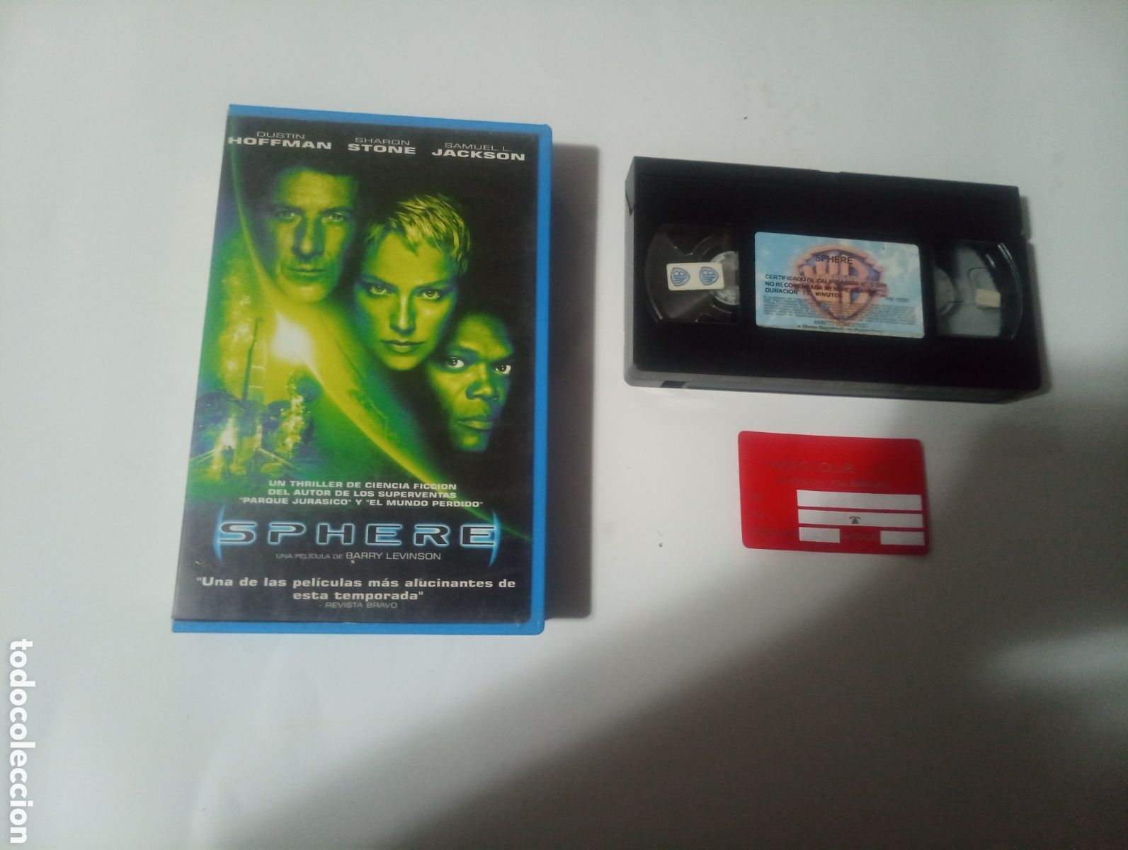 Cine: VHS SPHERE DUSTIN HOFFMAN SHARON STONE SAMUEL L JACKSON