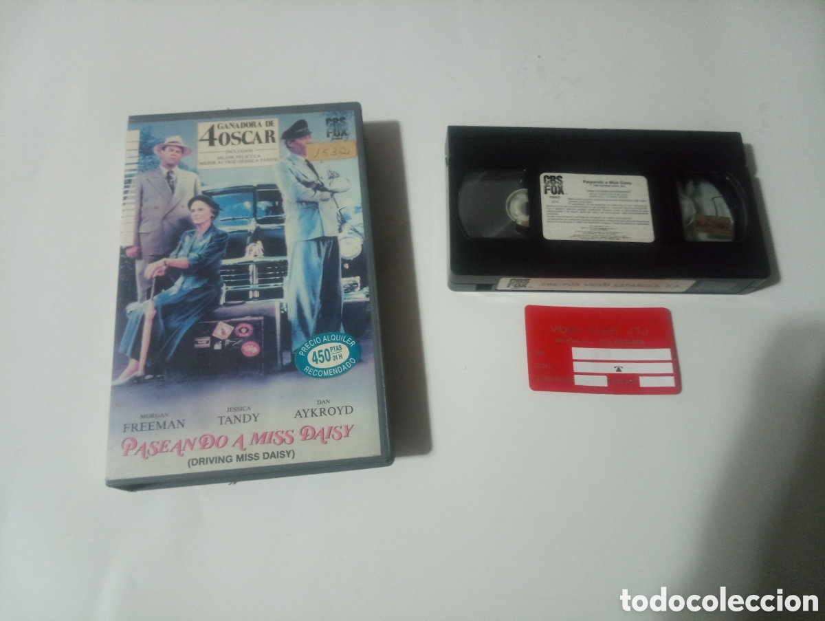 Cine: VHS PASEANDO A MISS DAISY MORGAN FREEMAN