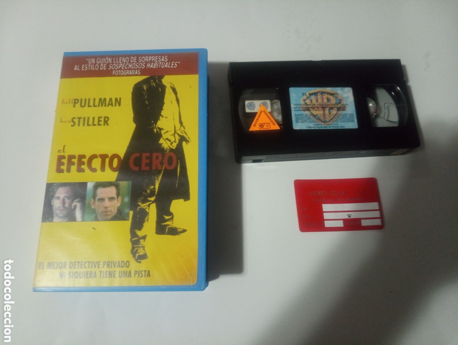 Cine: VHS EL EFECTO CERO - BILL PULLMAN
