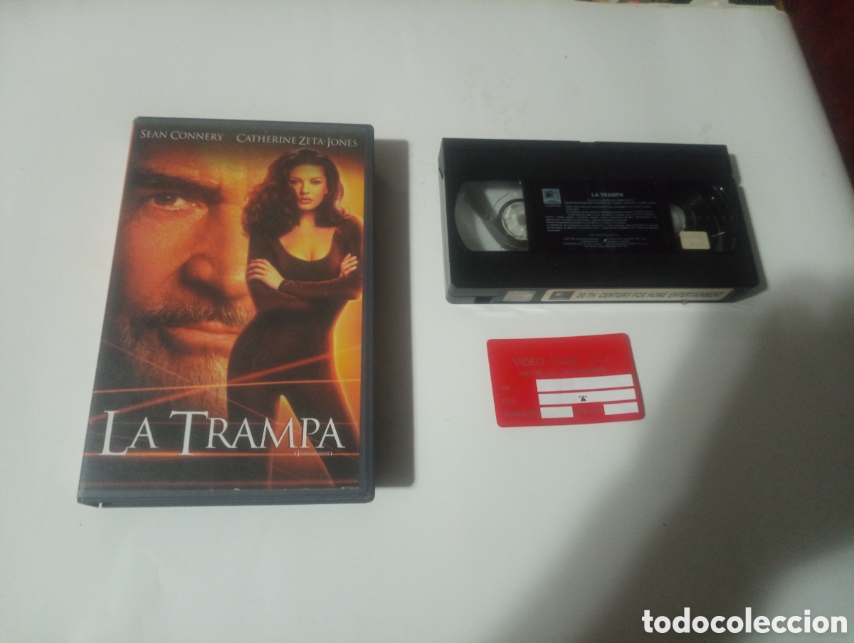 Cine: VHS Fox la trampa sean connery