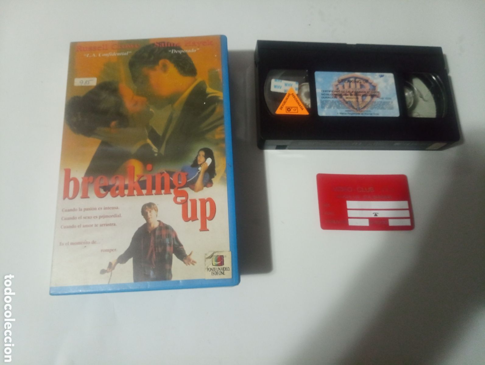 Cine: VHS breaking Up salma Hayek