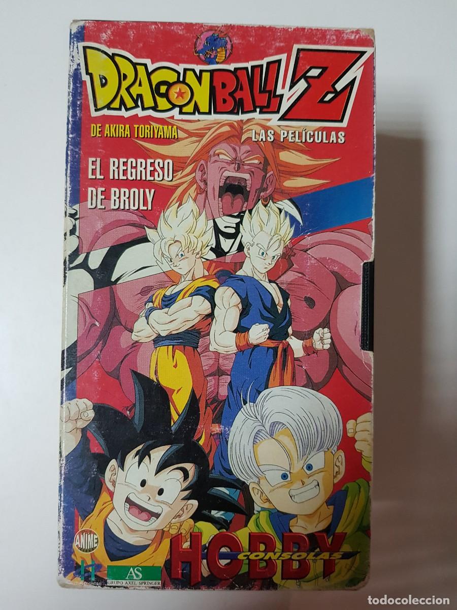 Cine: Dragon Ball Z El Regreso de Broly VHS Akira Toriyama Edicion Hobby Consolas