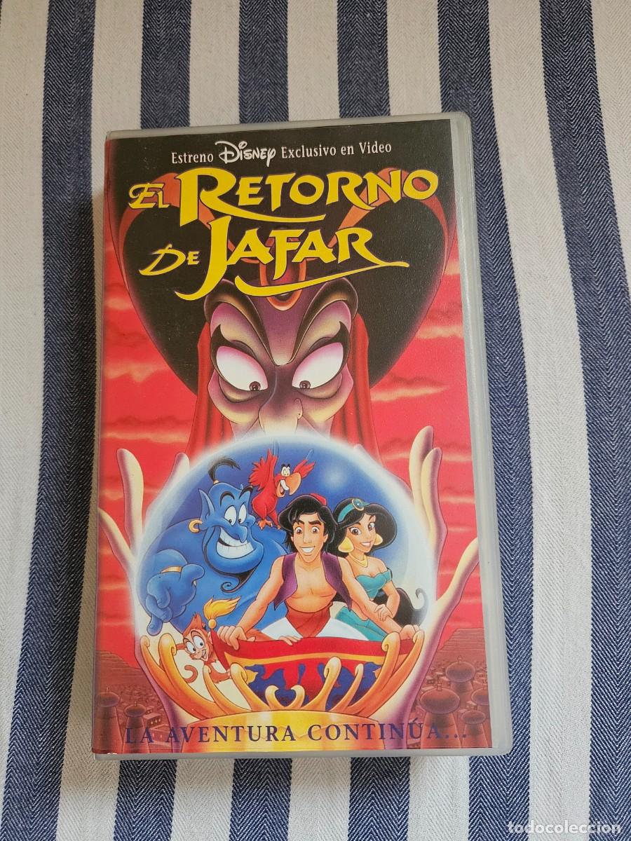 Cine: Pel&iacute;cula Original VHS Aladin El Retorno De Jafar De Walt Disney Del A&ntilde;o 1994.