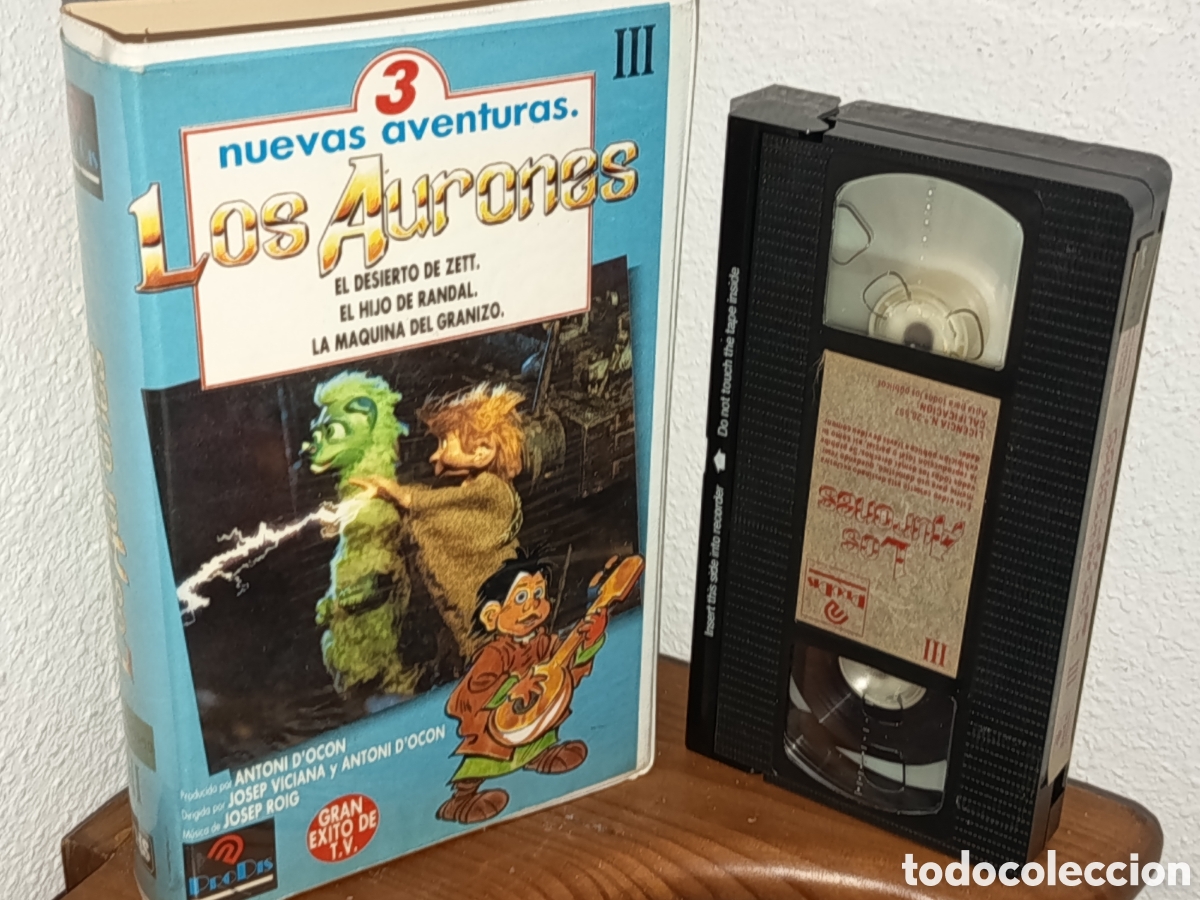 Cine: Los aurones volumen 3 III. Pel&iacute;cula VHS