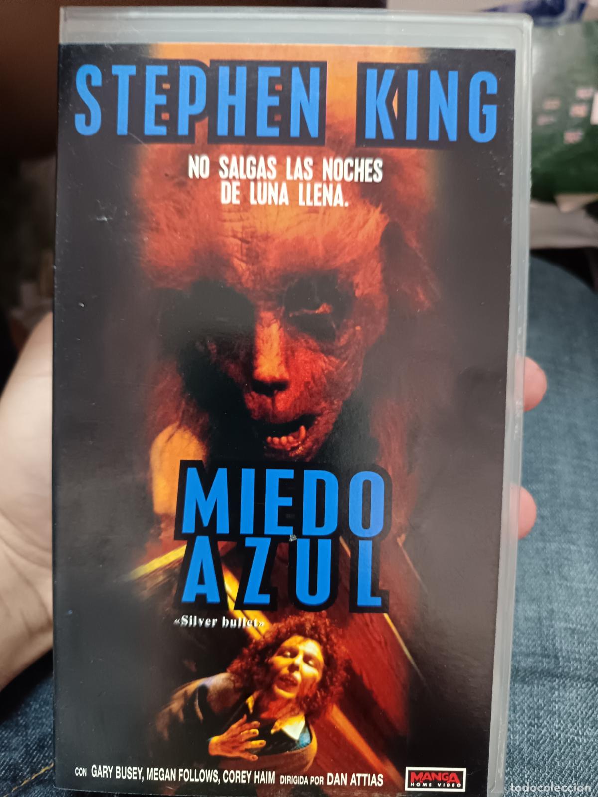 Cine: MIEDO AZUL de Stephen KIng. VHS TERROR