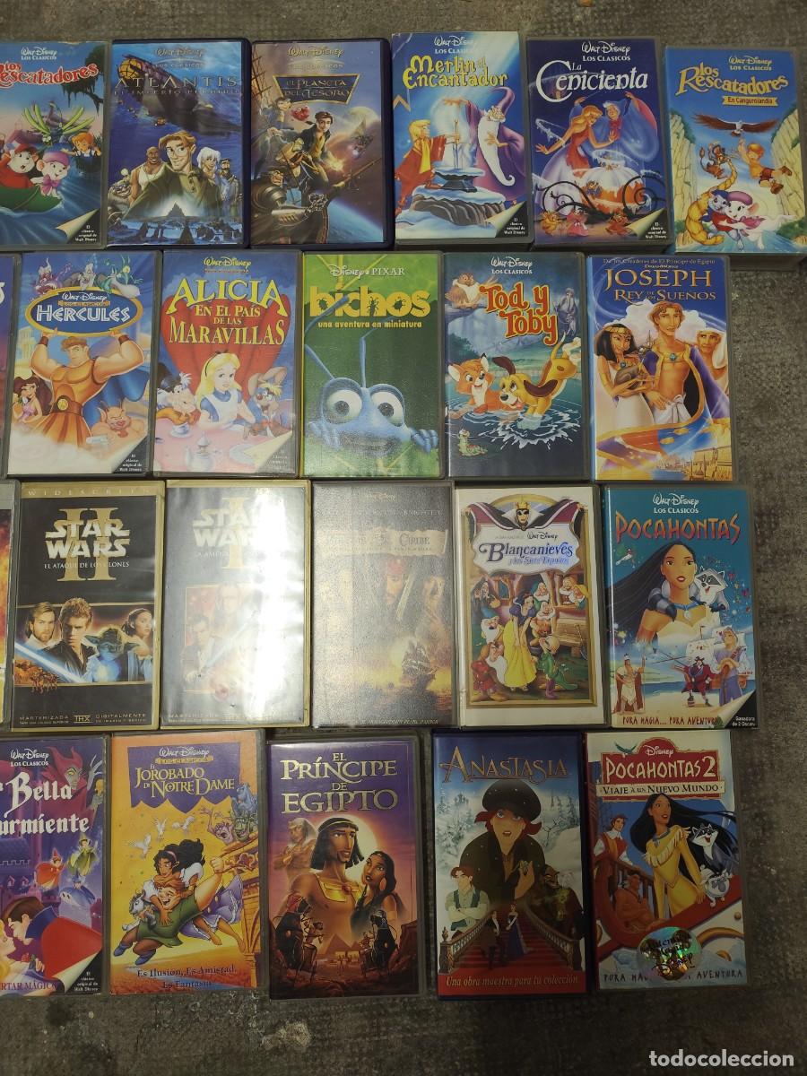 Cine: Conjunto Peliculas VHS (Disney y otros)