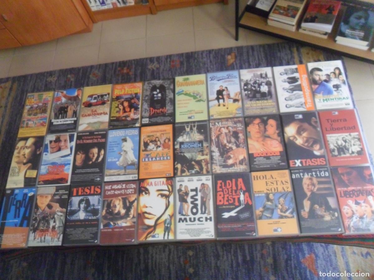 Cine: 54 PEL&Iacute;CULA VHS ORIGINAL INDIANA JONES, ALIEN, DUNE, EL PLANETA DE LOS SIMIOS, GRANUJAS A TODO RITMO