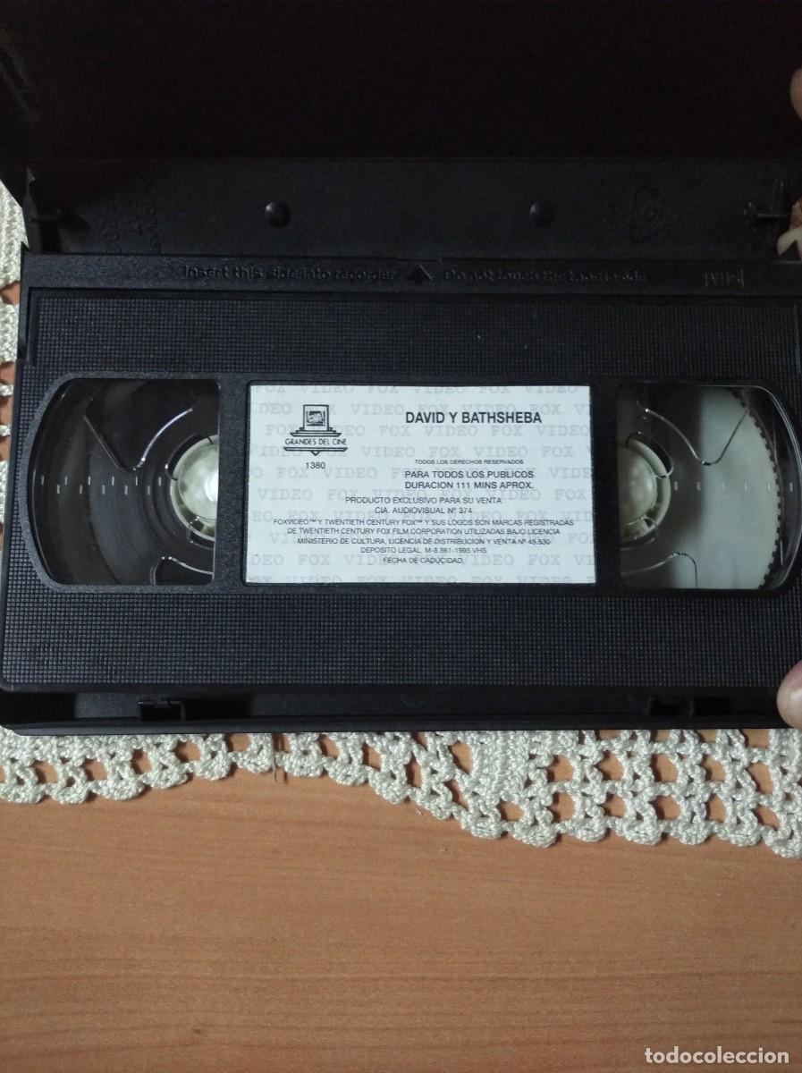 Cine: DAVID Y BATHSHEBA - VHS ABC - Foto 3