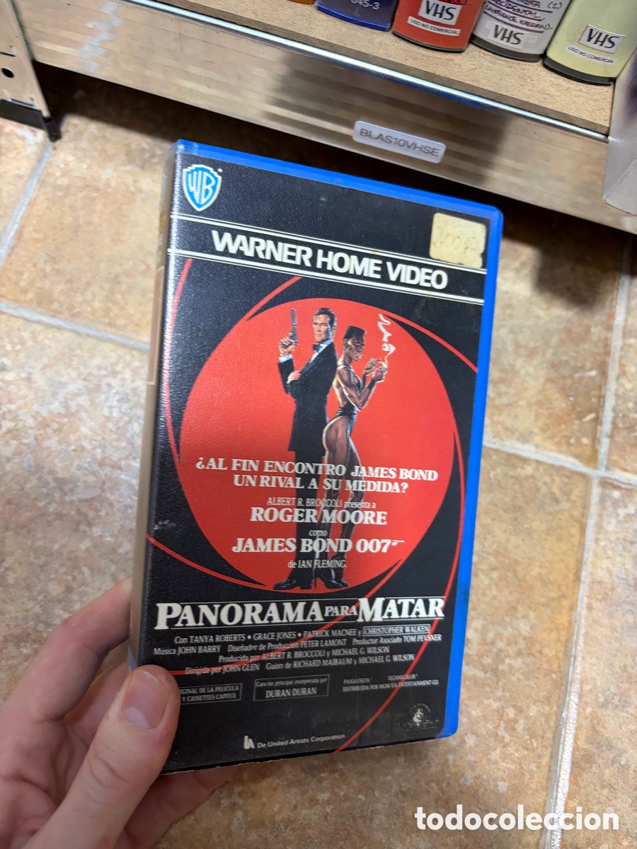 Cine: BLAS10VHSE pel&iacute;cula VHS james bond panorama para matar