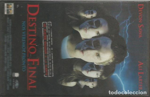 Cine: CINTA VHS DESTINO FINAL NOS VEREMOS PRONTO